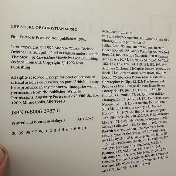 The Story of Christian Music: from Gregorian Chant to Black Gospel - Picture 5 of 5